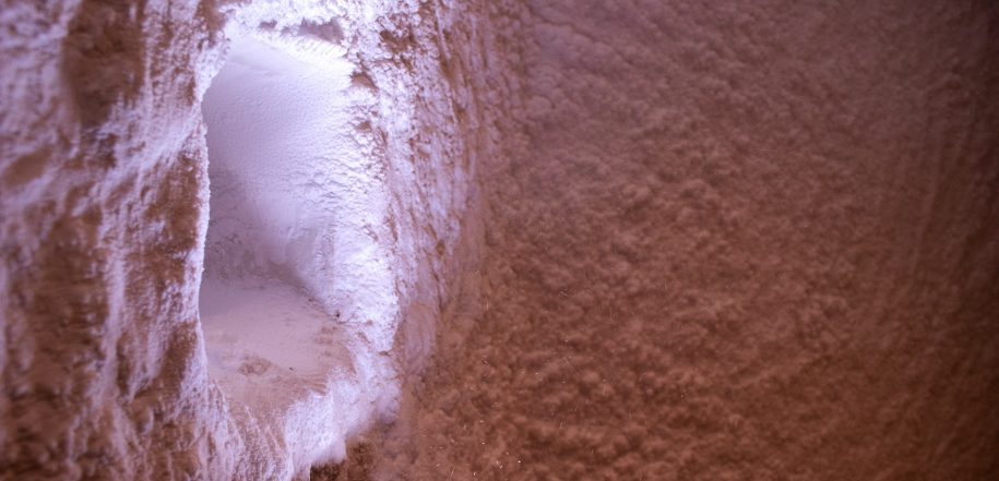 Salt cave.