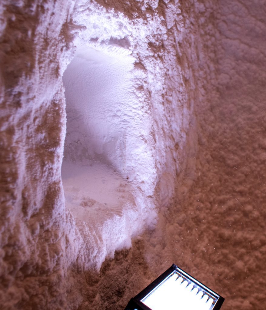 Salt cave.