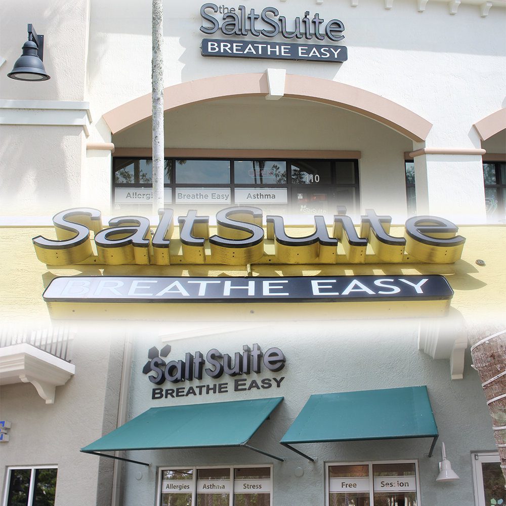 The Salt Suite Storefront Signage